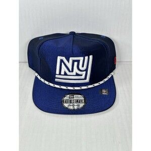 New Era New York Giants The Golfer Rope Snapback Hat Cap Men’s Blue OSFM